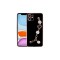 iPhone 11 Uyumlu El Tutamaçlı Kamera Korumalı Zore Taka Silikon Kılıf-Siyah